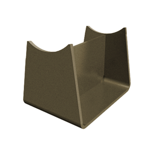 Опоры ТС-623.00.00  серия 5.903-13 выпуск 8-95 корпусные приварные подвижные с одним ребром 