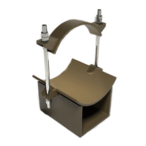 Опоры ТС-627.00.00 по серии 5.903-13 выпуск 8-95 бугельного типа скользящие, с одним бугелем 