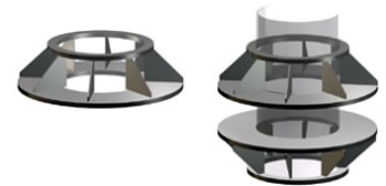 Опоры неподвижные щитовые усиленные Т9.00