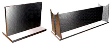 Опоры тавровые приварные ТП