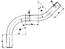 Отводы гнутые ОСТ 34-10-421-90