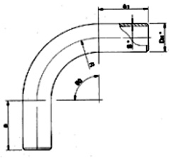 Отводы гнутые ОСТ 34.10.420–90