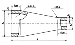 Переходы концентрические ТУ 1469–007–04606975–00 (ТУ 51-467-89)