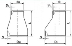 Переходы концентрические ОСТ 34.10.700–97