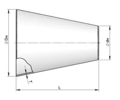 Переходы штампосварные ТУ102-488-95