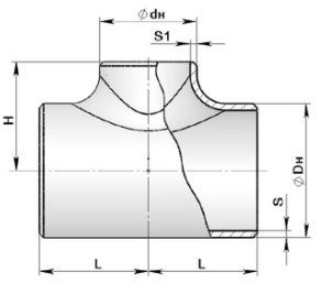 Тройники штампосварные ТУ 102-488-95