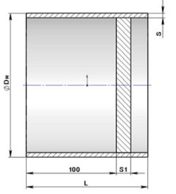 Плоские приварные заглушки ОСТ 34-10-758-97